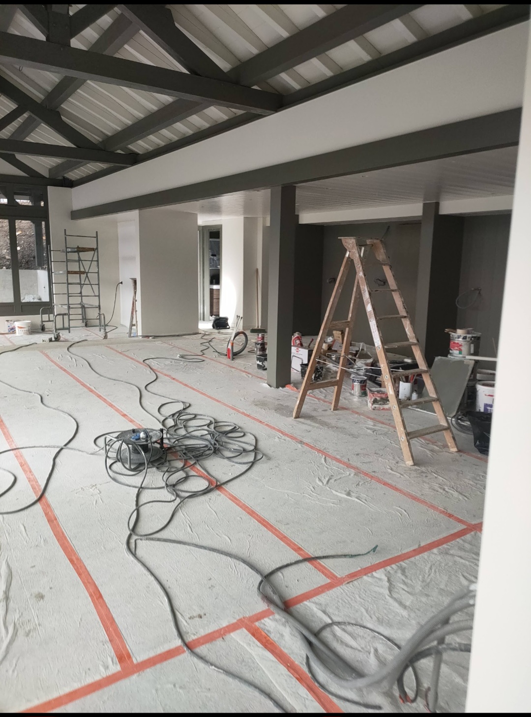 Chantier de rénovation intérieure — figini Chambéry